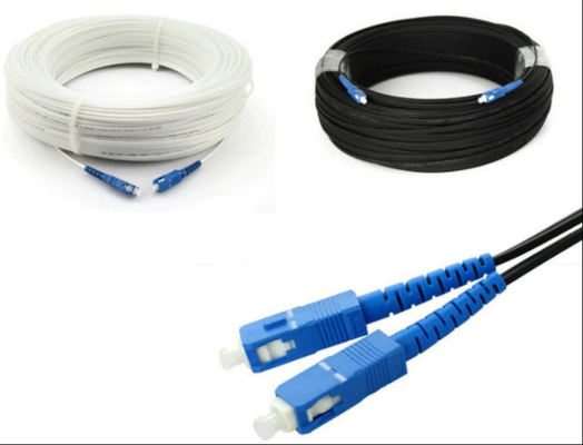 SC APCのへの2mm 3mm SC UPCはG657A SXの二重繊維光学をパッチ・コード