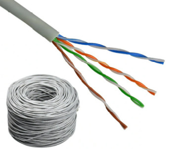 肝蛭テストUTP Cat5e 24awgイーサネット ケーブル1000ftの環境保護